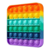 Rainbow pop it fidget toy